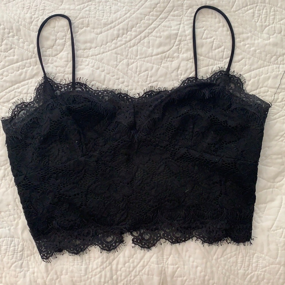 Sexy Lacy Crop Top